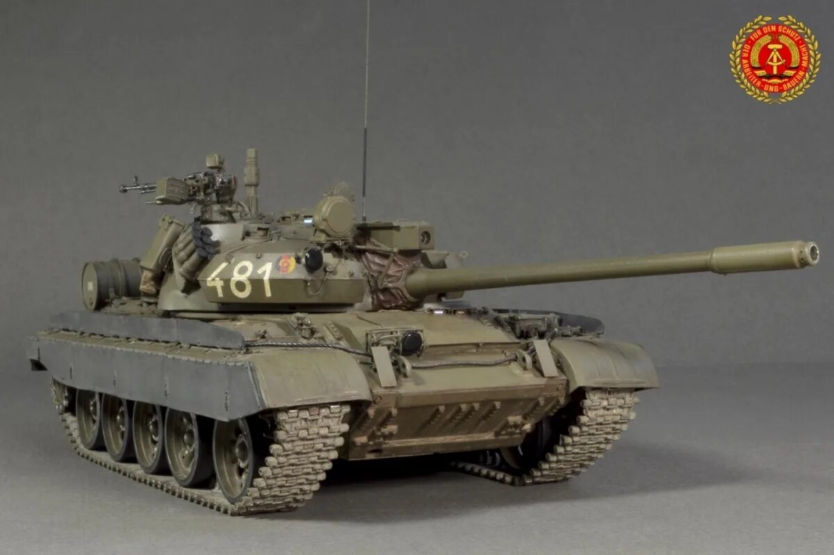 Т-55 1/35 Тамия. T-55am. Т 55 ССБ 2. Т-55 Маркони марксман.