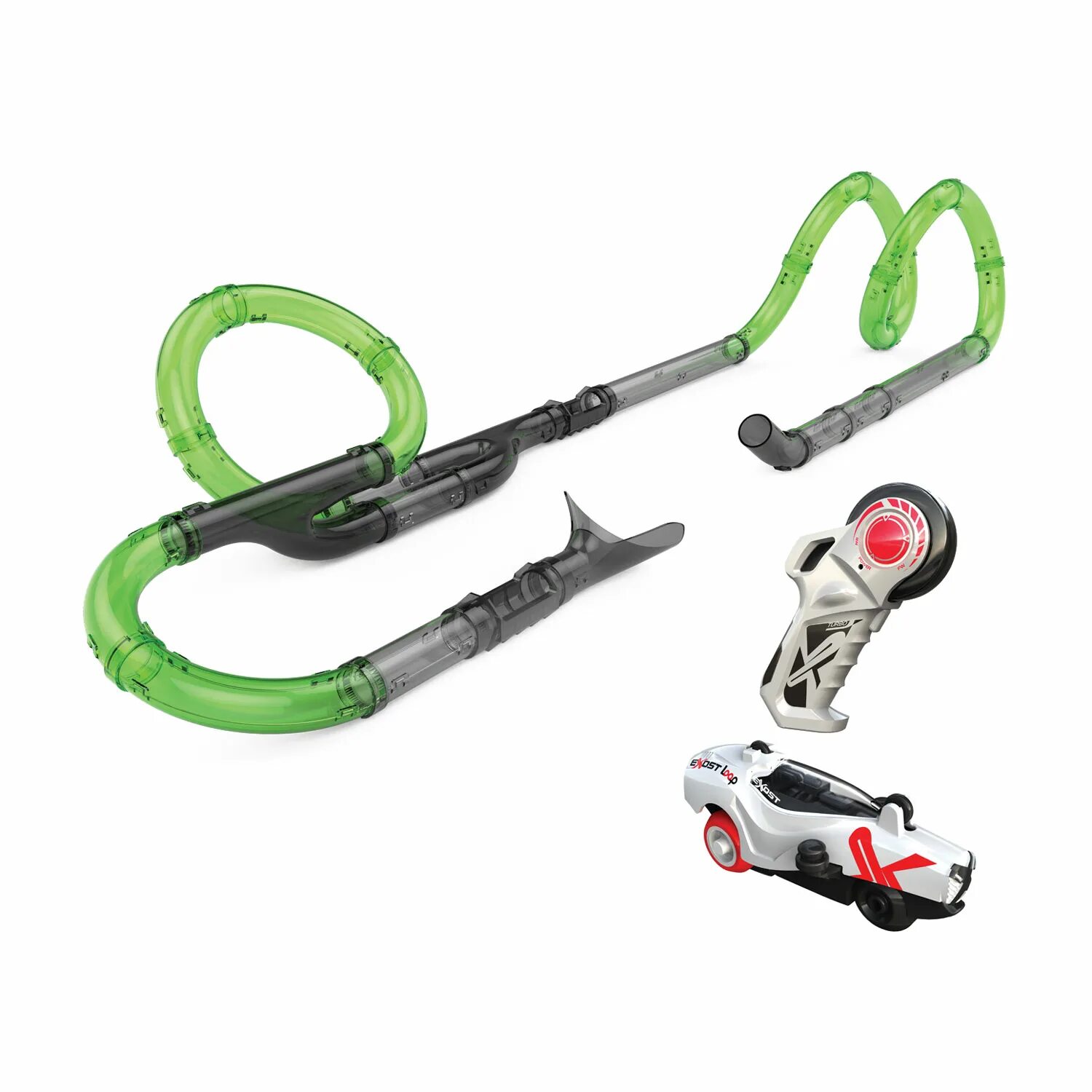 Loop track. Машинка exost loop. exost loop трек детский мир. silverlit трек. трек exost loop 57 деталей.
