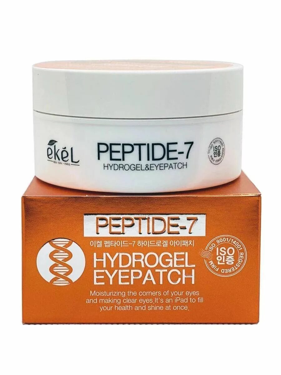 Патчи с пептидами. Ekel peptide 7 hydrogel eye patch 60. ekel peptide-7 hydrogel eye patch. ekel патчи с пептидами. ekel гидрогелевые патчи с пептидами peptide-7 hydrogel eye patch.