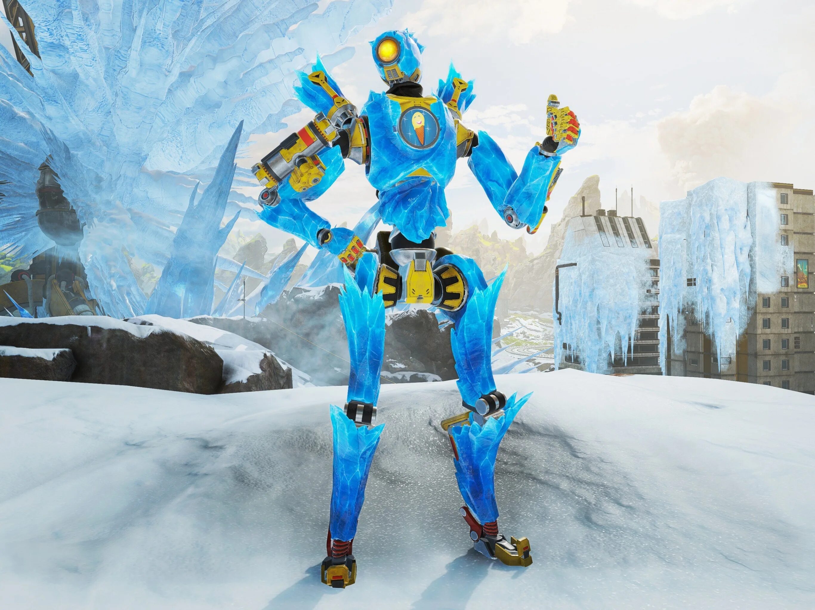 Apex pathfinder. Патфайндер apex. apex legends. ледяной патфайндер апекс.