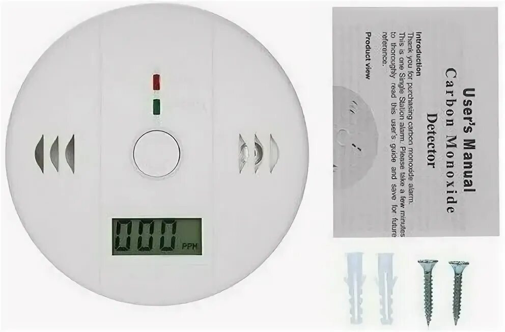 датчик измеритель и сигнализатор угарного газа co