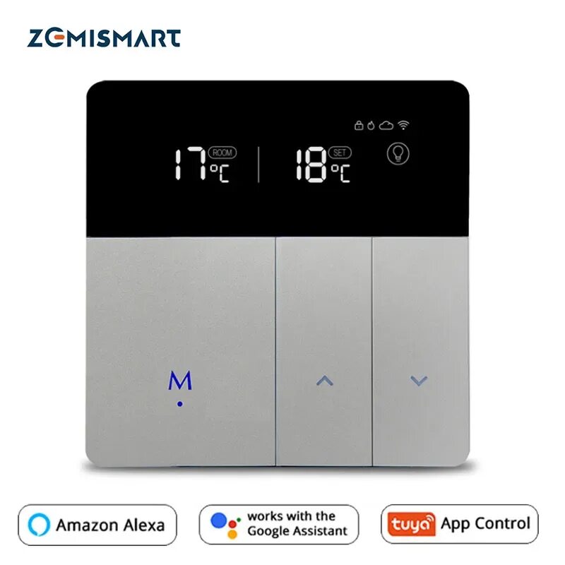 Wifi умный термостат. Термостат tuya wifi. smart thermostat wi-fi. умный терморегулятор moes для теплого пола - zigbee tuya smart. терморегулятор для тёплого пола с wifi xiaomi.