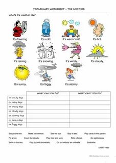 Weather letters