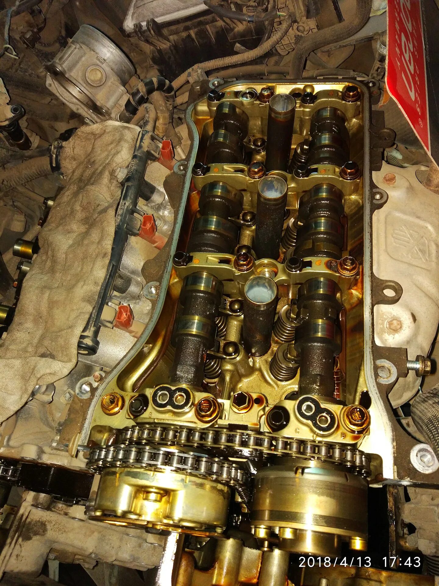 Vvti 2gr fe. Муфта vvti 1gr-fe. клапанная крышка 2gr fe. гидрокомпенсаторы 2gr fe. муфта vvti 2gr-fe разбор.
