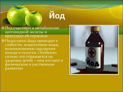 Вред йода