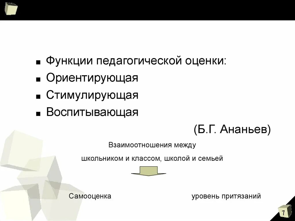 Функции педагогической оценки. Основная функция педагогической оценки. «Функции оценки» (по б.г. Ананьеву).. Назовите основную функцию педагогической оценки. Функции литературы.