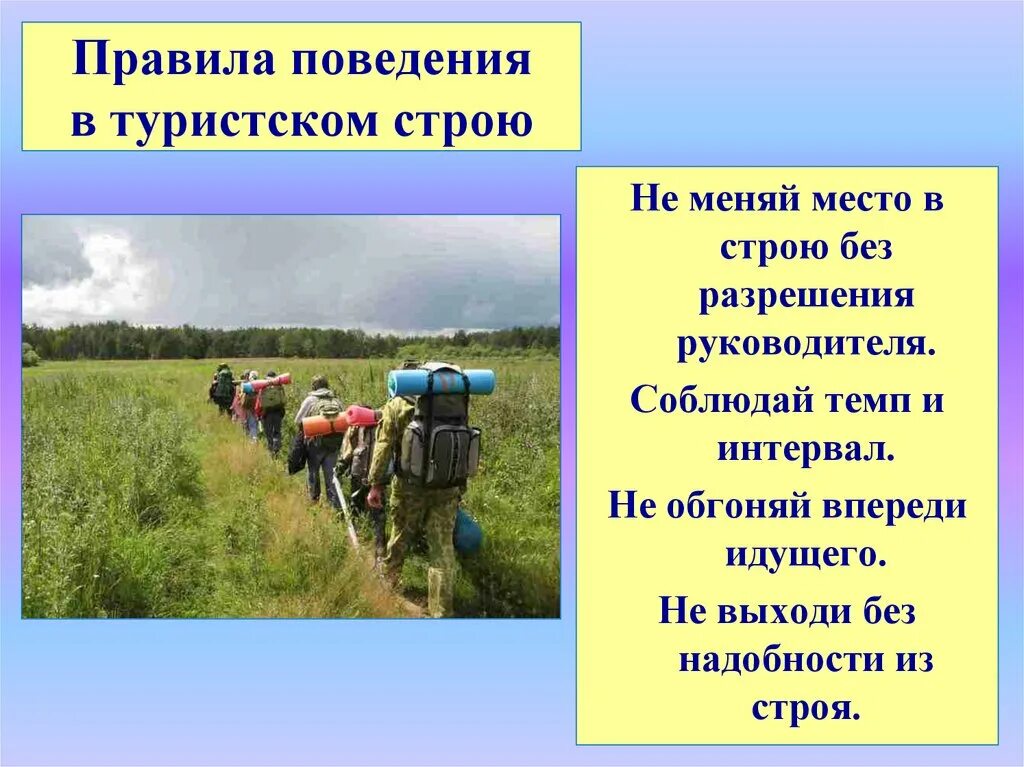 Поговорить на счет похода. Правила безопасности в походе. Безопасность в туристском походе. Правила поведения в туристском строю. Правила безопасности поведения в походе.