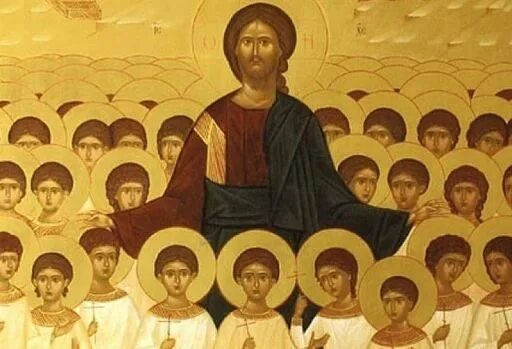 14000 младенцев в вифлееме убиенных икона. 14 тысяч младенцев мучеников. вифлеемские младенцы икона. мучеников 14000 младенцев, от ирода в вифлееме избиенных (i). мучеников 14 000 младенцев, от ирода в вифлееме избиенных.