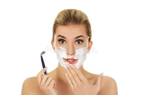 Shaving her