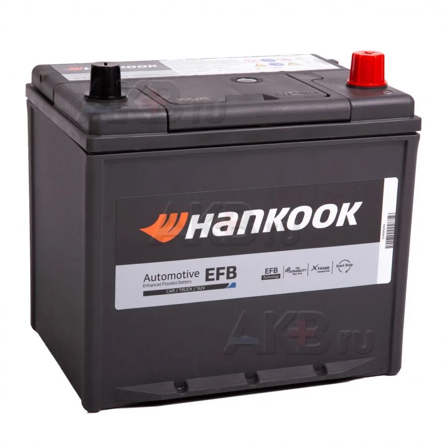 Hankook 90d23l start-stop EFB 12в 65ач 670а. Hankook EFB 55d23l. Автомобильный аккумулятор Hankook mf75d23r 65 Ач. Автомобильный аккумулятор Hankook umf95d23l 75 Ач. Аккумулятор для автомобиля 65