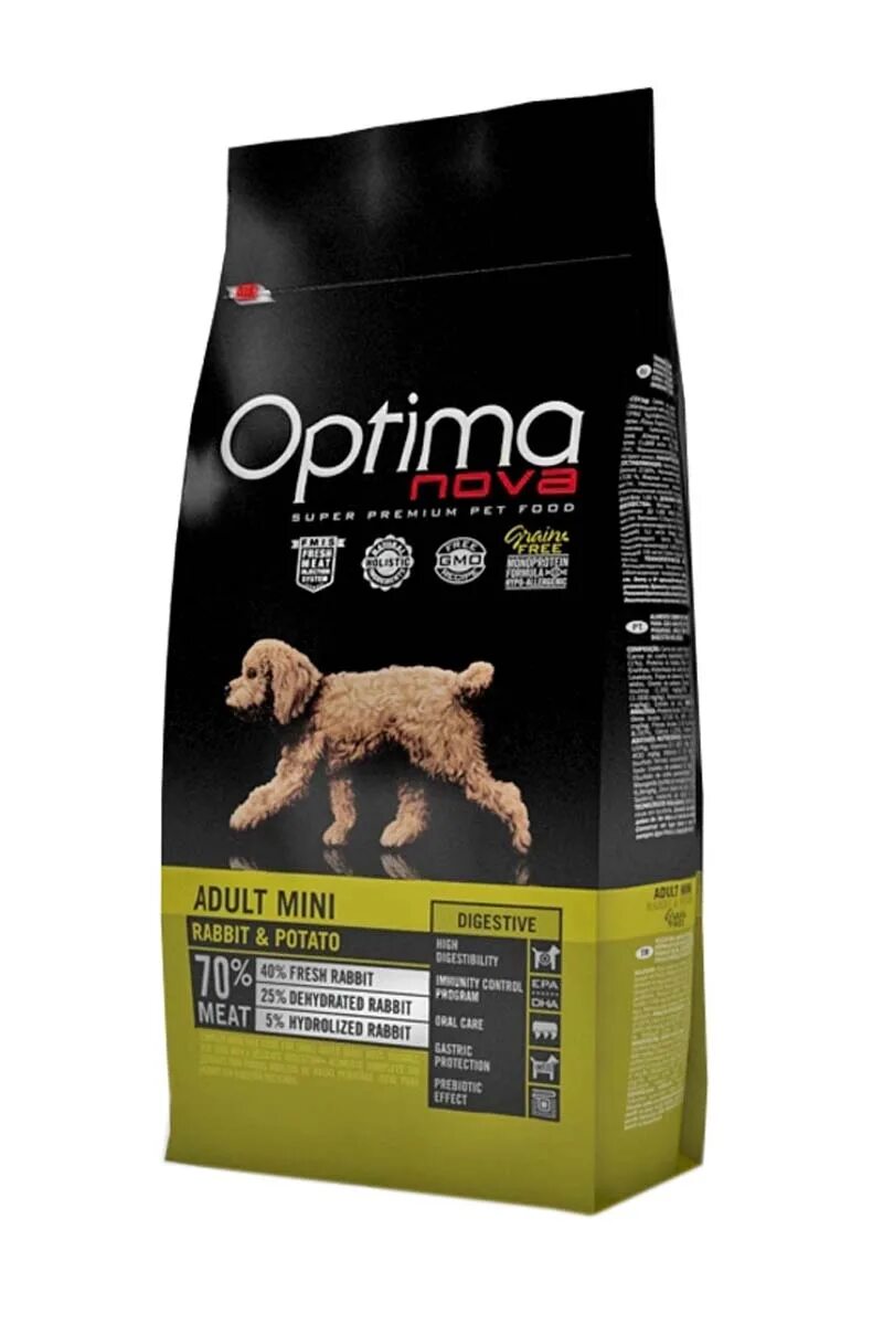Беззерновой корм для мелких пород. Optima Nova корм для собак. Optima Nova корм для собак кролик. Сухой корм для собак мелких пород. Сухой корм для щенков мелких пород.