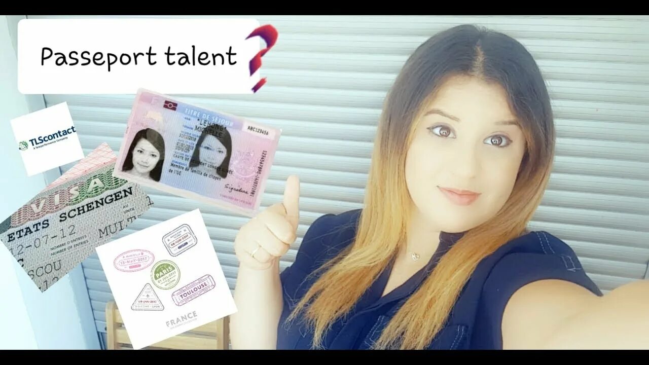 Visa talent. Talent visa France. Talent visa.
