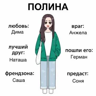 Какого цвета глаза полины