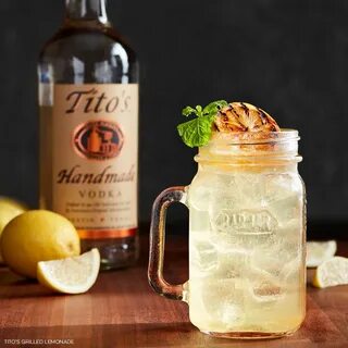 Tito’s Grilled Lemonade - Tito’s Handmade Vodka, Smoke Infused Simple Syrup