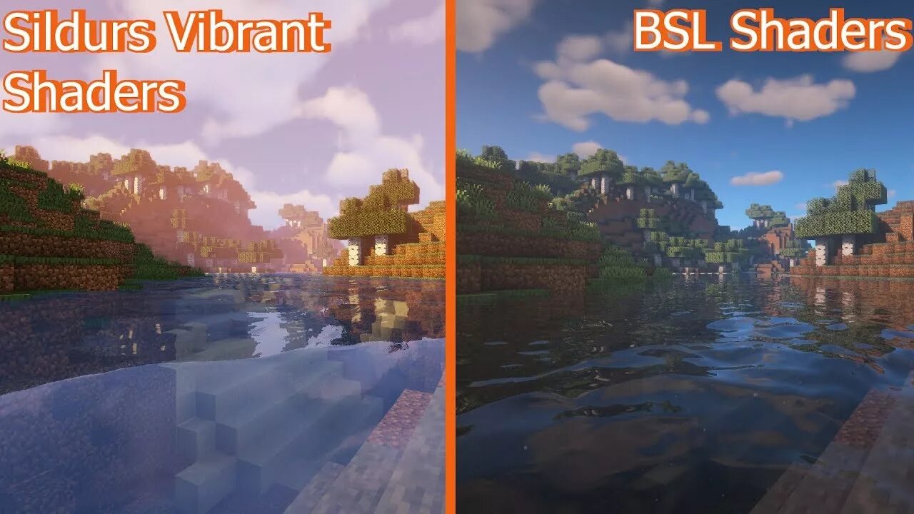 Immersed with shaders. Sildurs shaders. шейдеры силдурс. что такое шейдеры в играх. bsl shaders 1.12.2.
