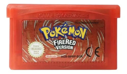 Fire red version. Fire red version