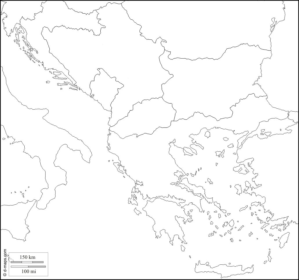 Балканский полуостров на карте. Карта Балканского полуострова белая. Балканский полуостров на контурной карте. Карта Балкан пустая.