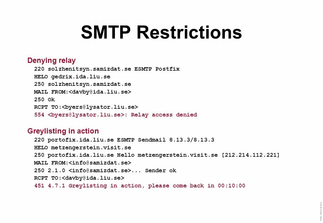SMTP Commands. SMTP запросы. SMTP инъекция. 554 5.7.1 : Relay access denied ошибка.