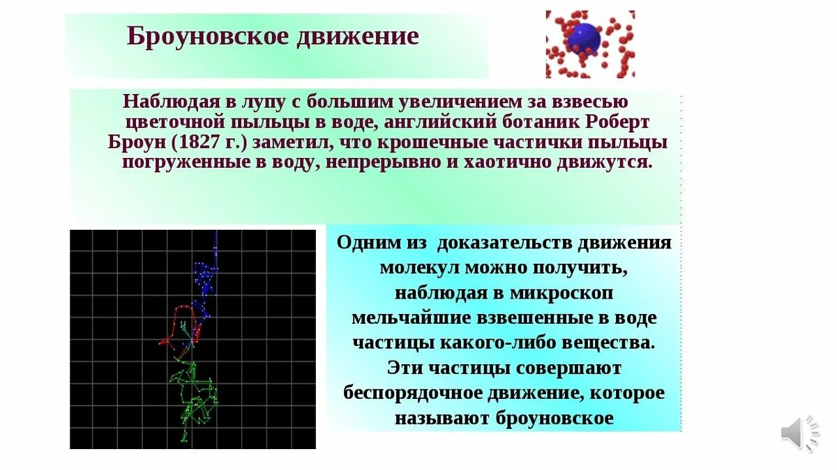 Скорость хаотического движения частиц. Броуновское движение 7 класс физика. Наблюдение броуновского движения. Броуновское движение примеры. Пример боунского движения.