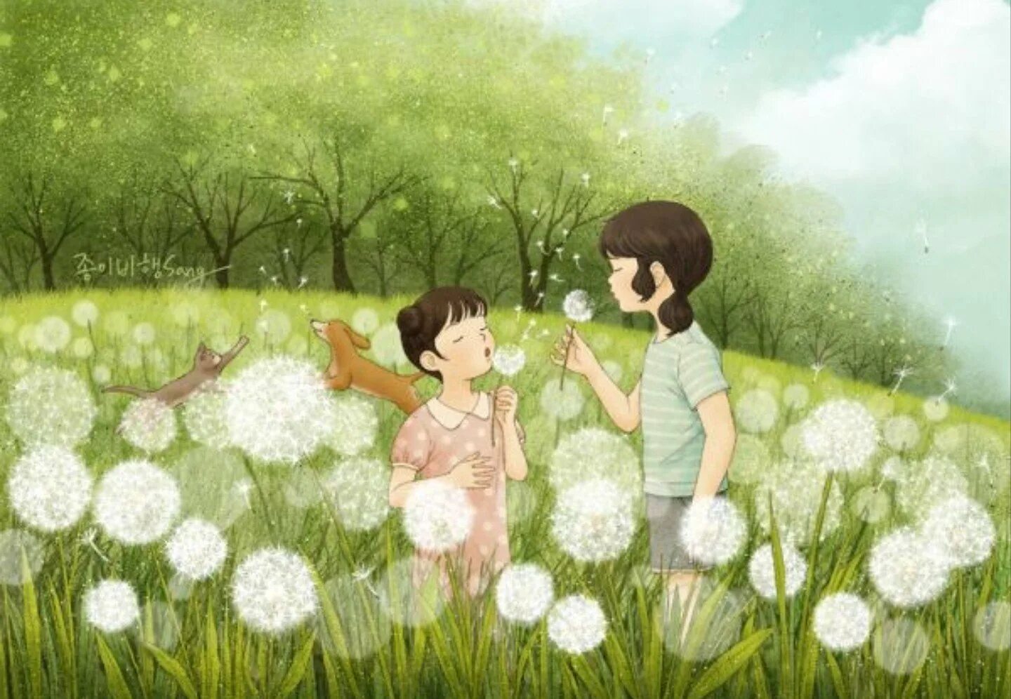 Мир детства рассказы. Радостные иллюстрации. Иллюстрации корейских художников. Картинки на тему детство. Детство ( с иллюстрациями).