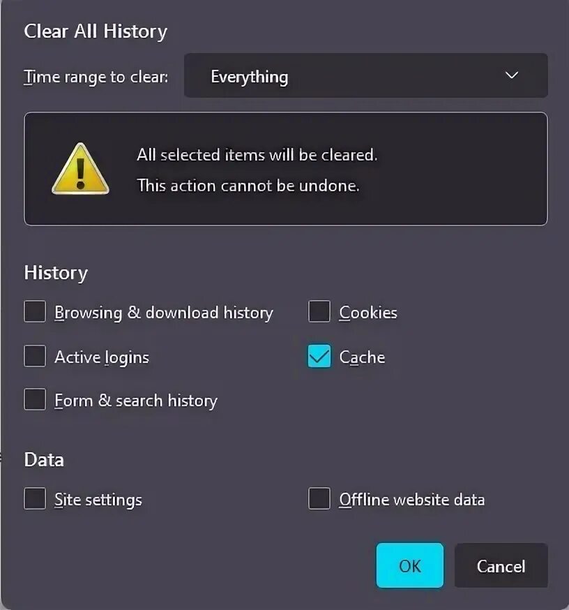 Firefox pr connect reset error