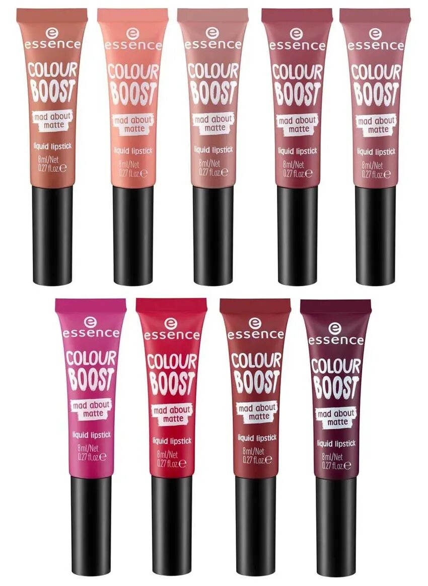 Essence color. Эссенс Colour Boost. Матовая помада Essence Colour Boost. Essence Liquid Lipstick. Эсенсе жидкая помала Color Boost.