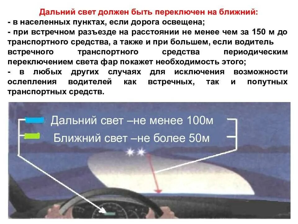 19. Фары ближнего света на автомобиле. Ближний свет в населенном пункте. Внешние световые приборы пдд. Ближний свет в населенном пункте.