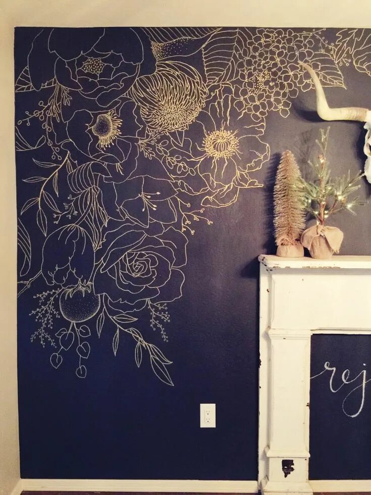 DIY Brushstroke Accent Wall Tutorial Diy accent wall, Wall painting, Diy wall
