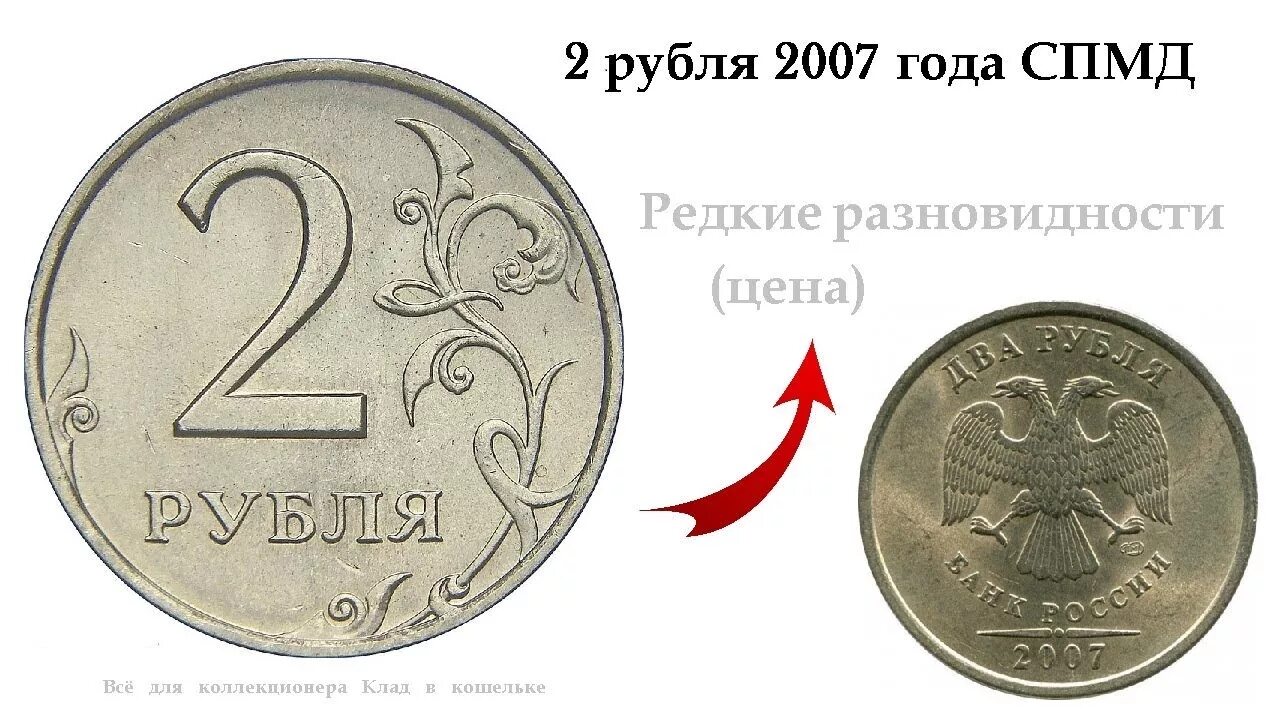 1 к 2007 г. Монета 2 рубля 2007 СПМД. 1 Рубль 2007 ММД СПМД. Редкие монеты 2 рубля. Редкие 2 рублевые монеты.