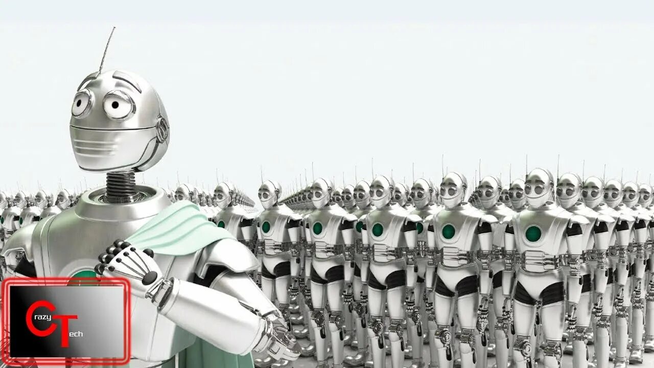 A lot of robots