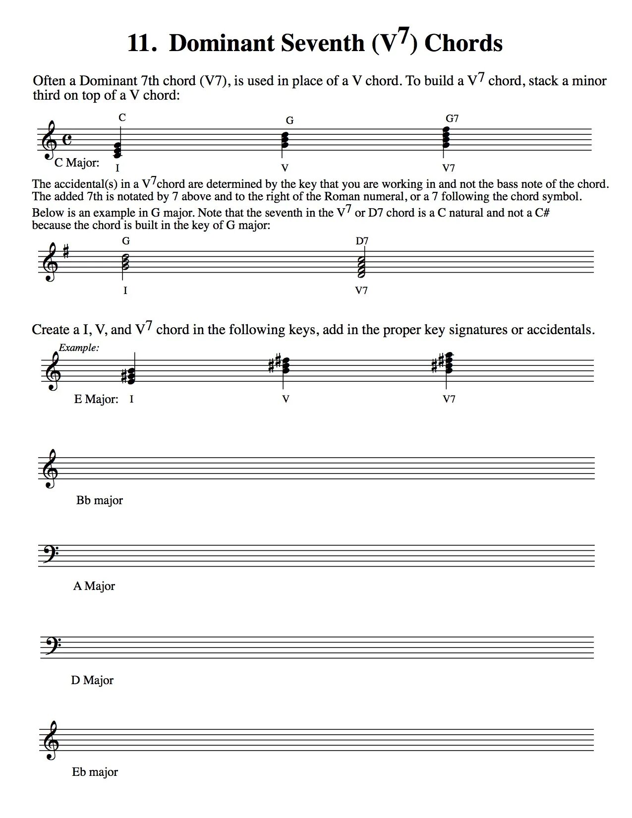 Seventh Chords. Dominant Chord. 7 Chords структура. Seventh Chord inversions.