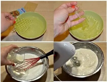 Крем сметана кефир
