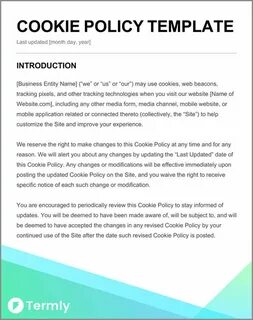 Cookie policy