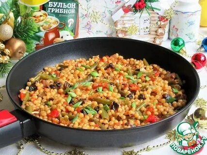 Птитим с овощами рецепт