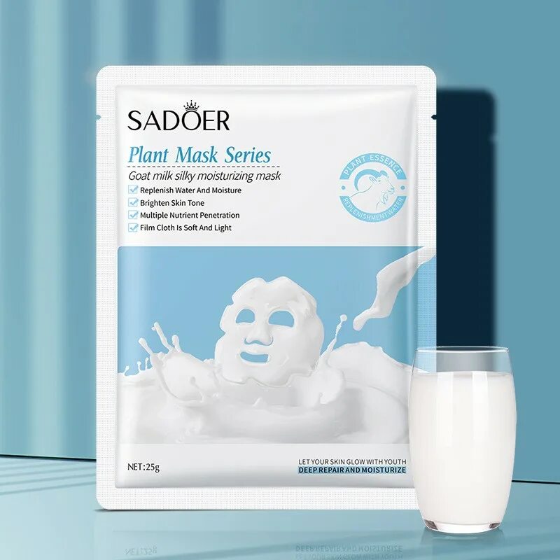 Маска sadoer применение. Sadoer маска для лица. Sadoer набор масок для лица. Sadoer крем. Goat Milk маска для лица.