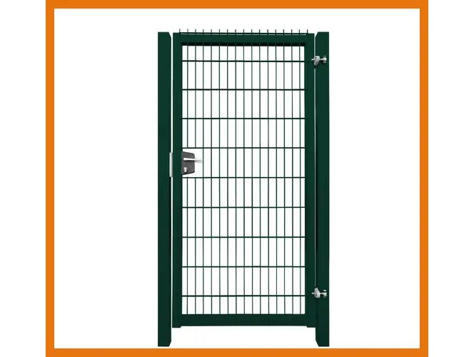 Ворота profi lock 2,03х5,0 ral 6005. Калитка profi lock 2. Калитка medium new lock 2,03х1 ral 6005. Калитка medium new 1. Калитка ral 6005.