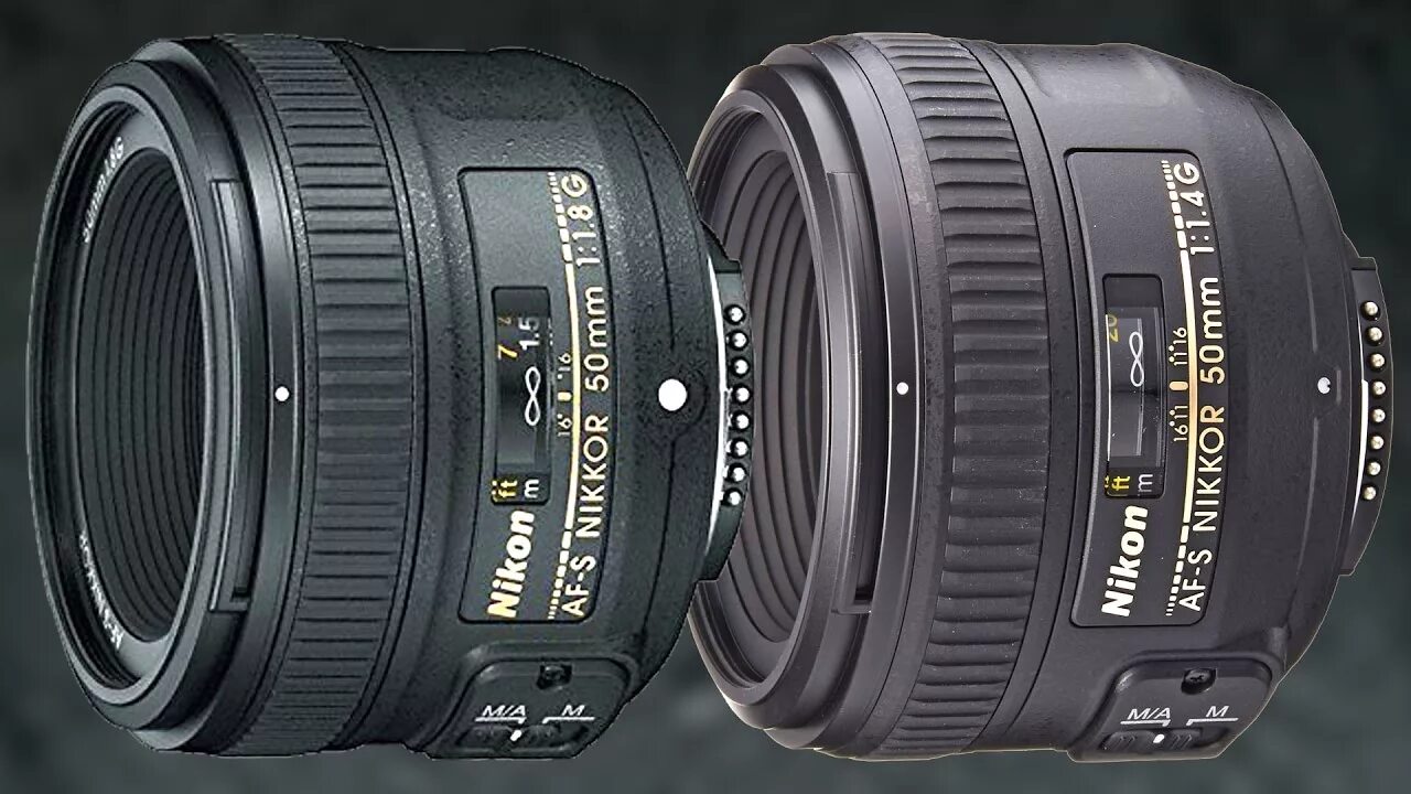 Nikon 50mm f/1.8d af Nikkor. Nikon 50mm f/1.8g. Nikon af Nikkor 50mm 1:1.4. Nikon 50mm f/1.4g Nikkor.