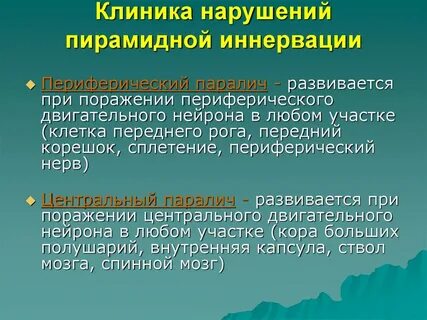 Пирамидный синдром