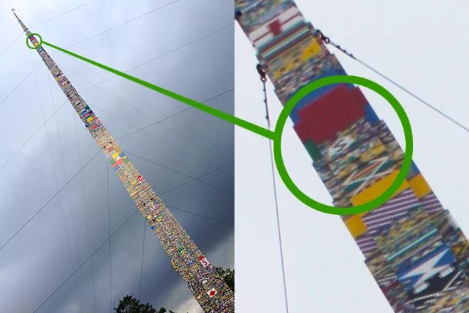Как сделать большую башню