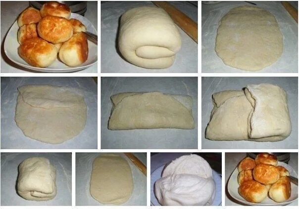Легкое дрожжевое тесто для пирожков eCookie.ru