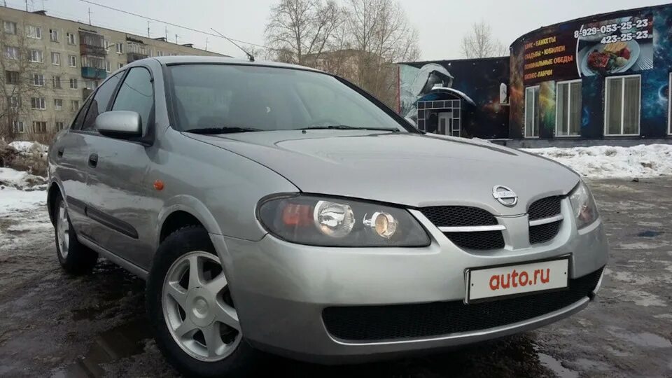 Купить б/у Nissan Almera II (N16) Рестайлинг 1.5 MT (98 л.с.) бензин механика в 