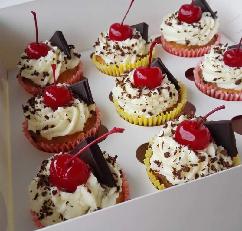 Fresh Cherry and Dark Chocolate Chip Muffins Recipe Cherry muffins, Fresh cherri