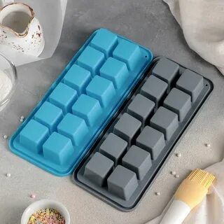 Силиконовая форма кубы