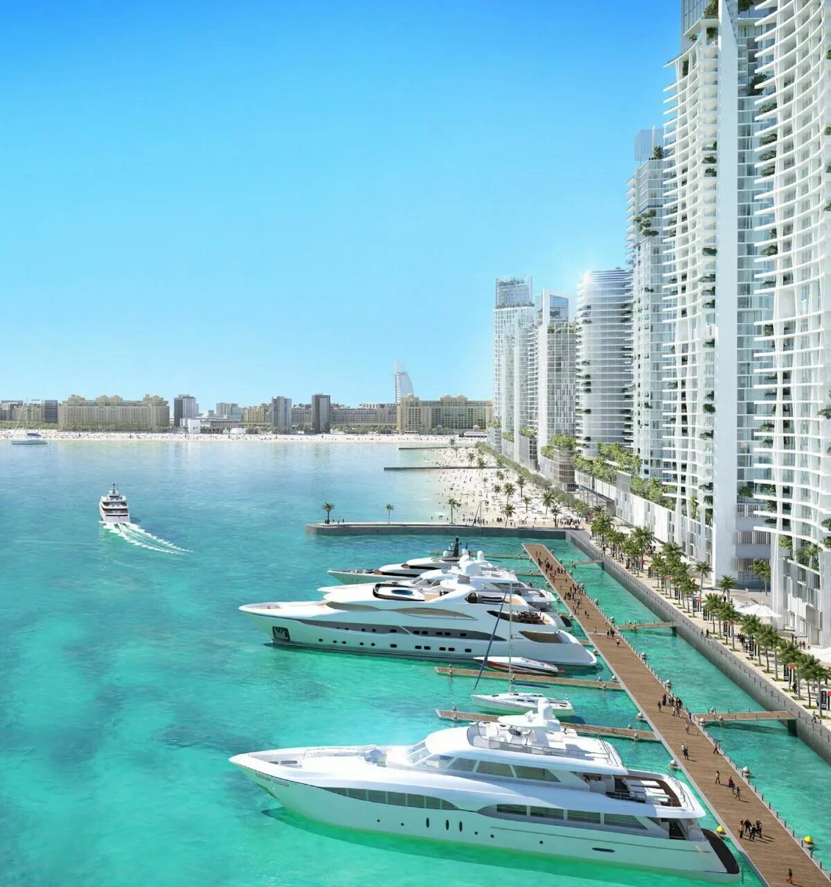 Бичфронт Дубай. Emaar Дубай что это. Emaar Beachfront Dubai.