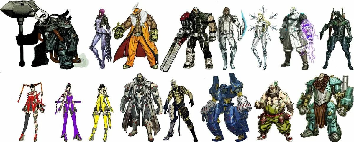 Main characters one