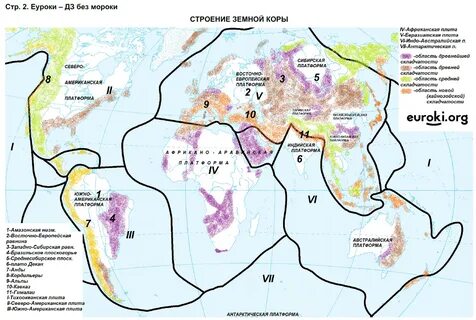 ГДЗ Номер стр. 2 География 7 класс Курбский Контурные карты Гарантия хорошей оце