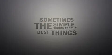 Simple but better
