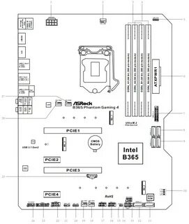 Материнская плата asrock подключение