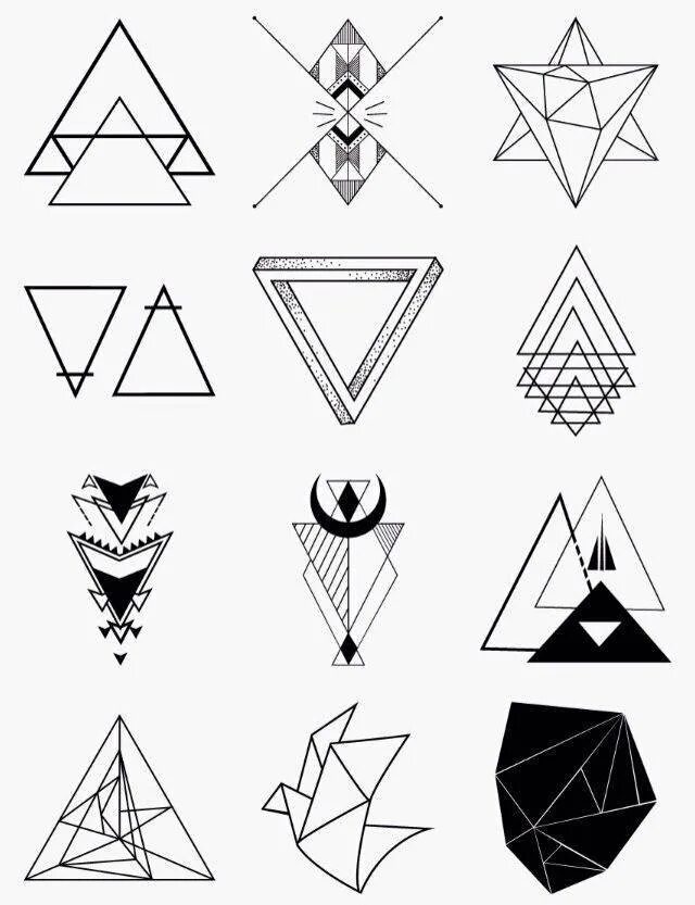 Геометрический рисунок треугольники. Геометрические рисунки. Геометрические эскизы. Тату геометрические фигуры. Геометрические рисунки простые.