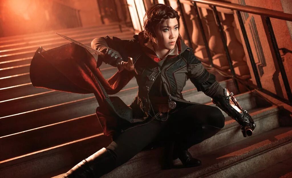 Иви ассасин. Иви Фрай Assassins Creed косплей. Evie Frye косплей. Иви Фрай Assassins Creed. Косплей ассасин Крид Синдикат иви.